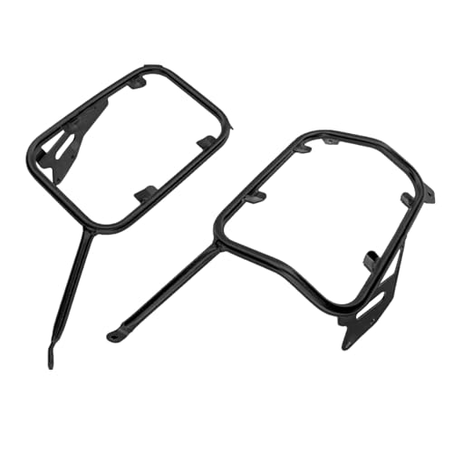 Valise coffre moto BMW G310GS support en acier inoxydable poli