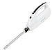 Produktbild Exquisit Elektromesser ME 3001 wes | 120 Watt | Inklusie Messerpaar | Einhandbedienung | Sicherheitsschalter | Fingerschutz | Weiß
