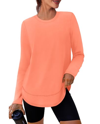 Image of XIEERDUO Women's Workout Tops Long Sleeve Shirts Sun Protection UPF 50+ Quick Dry Shirts for Hiking Running S-3XL