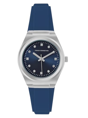 French Connection Analog Blue Dial Womens Watch-FCS07U (B0CZJ1WHM5) Amazon Price History, Amazon Price Tracker