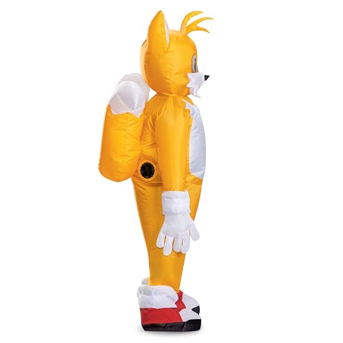 Disfraz infantil inflable Sonic Tails talla única miniatura 4