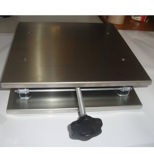 Table élévatrice manuelle Hemobllo réglage précis en acier pour atelier - 4
