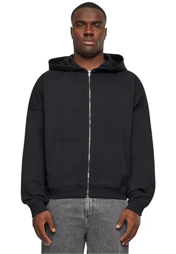 Sweatshirt à capuche Homme basique streetwear casual en coton épais et confortable