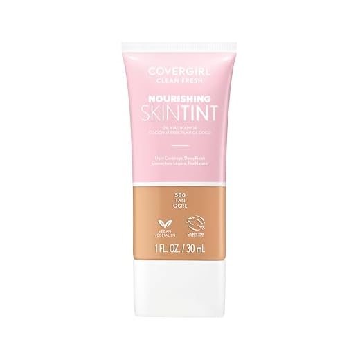 COVERGIRL Clean Fresh Skin Milk Foundation, Tan, 1 Fl Oz (Pack of 1)