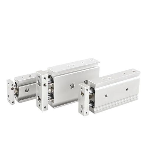 Cilindro de doble varilla CXSM de alta precisión con guiado estable sin rotación para automatizar 3