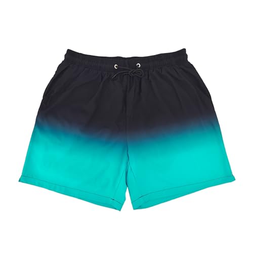 PHAYON Quick Dry Beachwear Shorts for Men Summer Holiday Mens Swim Trunks with Compression Lining