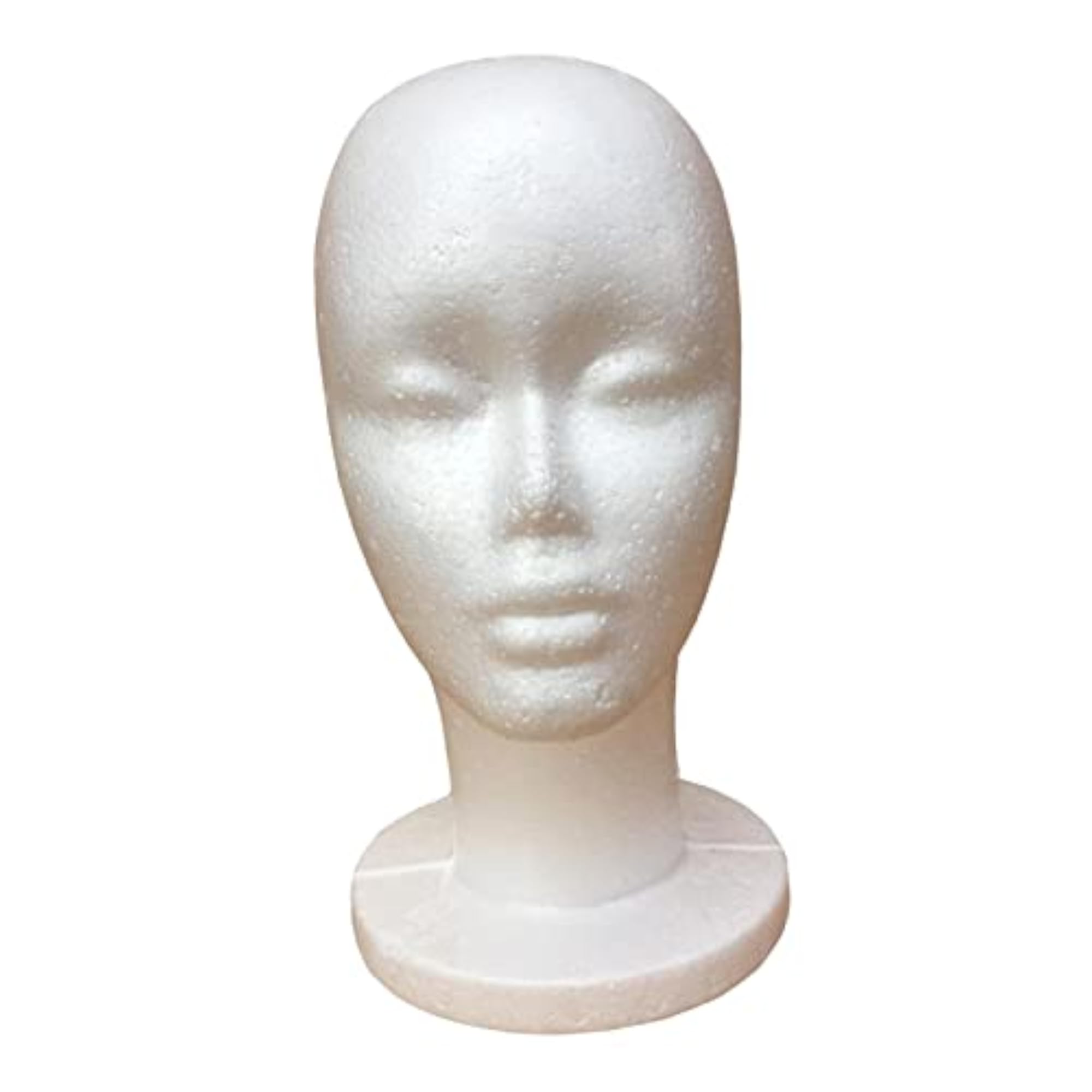 Female Foam Mannequin Head for Display