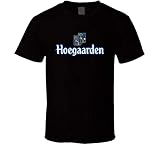 Cotton Hoegaarden Beer Black Classic Short Sleeve Unisex T-Shirt Gift S-5XL