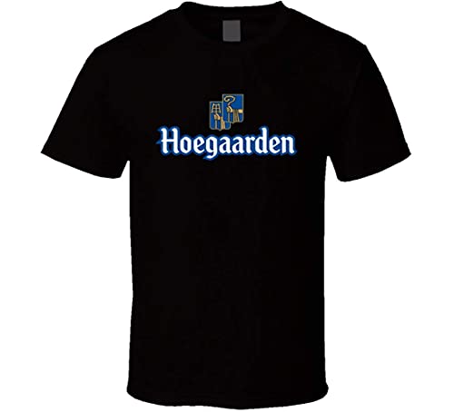 Cotton Hoegaarden Beer Black Classic Short Sleeve Unisex T-Shirt Gift S-5XL