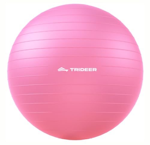 Trideer Yoga Ball for Exercise, Pregnancy & Birthing, 5 Sizes