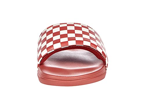 Vans Vans La Costa Slide-On (Terry Cloth) Checkerboard/Hot Sauce Men's 3.5, Women's 5 Medium