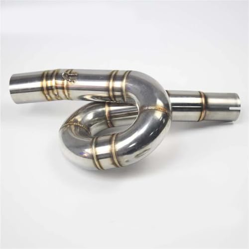 Tuyau d'échappement intermédiaire Benelli 300 en acier inoxydable toutes années
