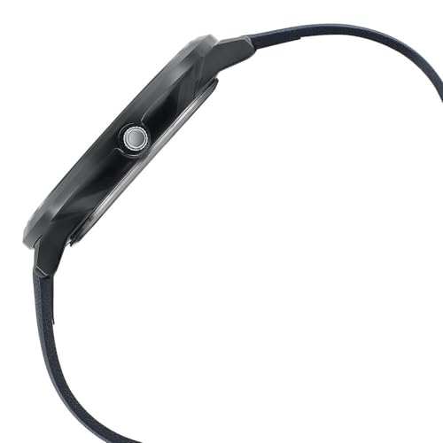 Image of Sonata Poze Quartz Analog Blue Dial Leather Strap Watch for Men-SP70004KL01