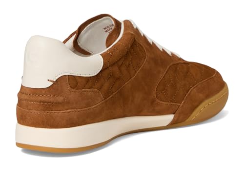 Cole Haan Cole Haan Women's Grandpro Jazlyn Sneaker, Tobacco Suede/Ivory, 7.5-B US