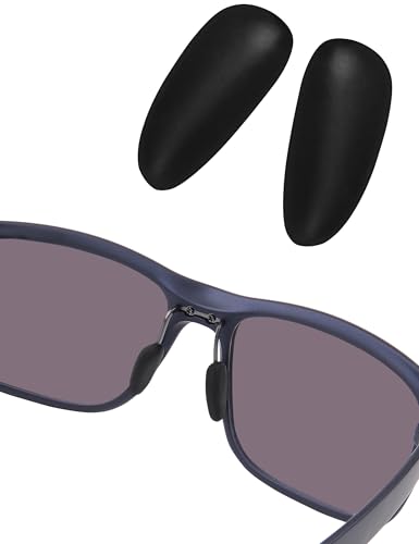 Bowyer Replacement Nose Pads Compatible with Maui Jim Big Wave MJ440 / Red Sands MJ432 / Bamboo Forest MJ415 Sunglass- Black
