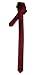 Retreez Skinny Tie with Stripe Textured - Burgundy