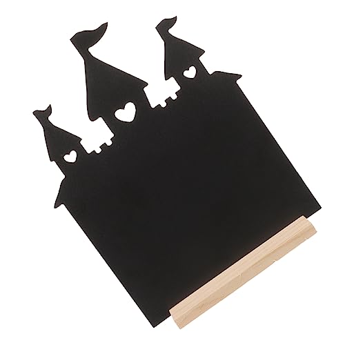 DOITOOL Small Chalkboard Sign Stand Wooden Chalkboard for Home Office Shop Birthday Decor