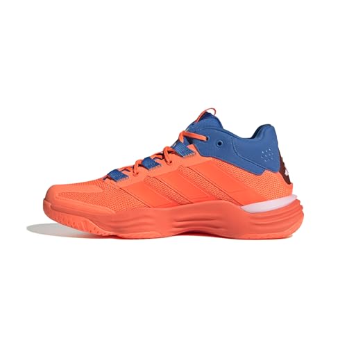 adidas Courtstabil Indoor Performance Shoes, Calzado Deportivo Hombre, Team Solar Orange/Team Solar Orange/Bright Royal, 43 1/3 EU