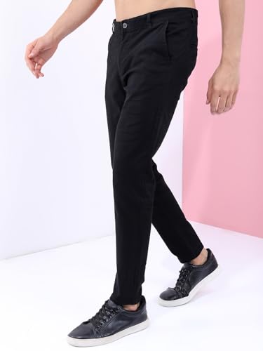 Image of Highlander Men'S Tapered-Fit Mid-Rise Jeans | Modern Look | Stretch Denim | All-Day Comfort | Trouser for Men | Men Trousers | Trousers for Man | Pants for Man