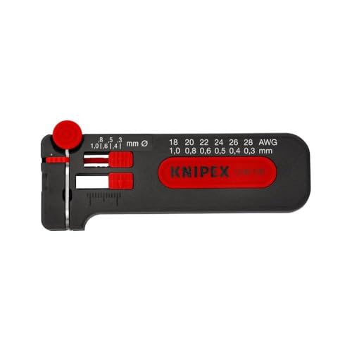 KNIPEX Mini pince à dénuder 18-28 AWG pour fils électriques de précision