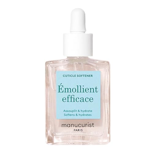 Manucurist - Émollient Efficace Ongles et Cuticules - Gel Emollient - Soin Cuticules - 9-Free, 97% Bio-Sourcé - Fabriqué en France - Soin Pour Les Ongles -...