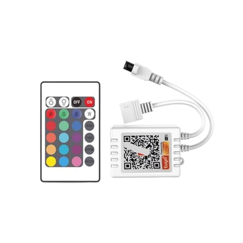 Télécommande WiFi RGB 24 touches IR pour ruban LED 12V-24V