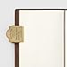 Traveler's Notebook Brass Clip TRC Logo Pattern 43089006