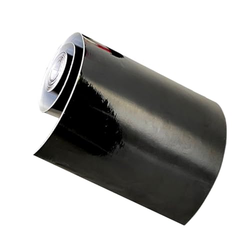 Tira de visera solar de coche en PVC negro con acabado decorativo premium