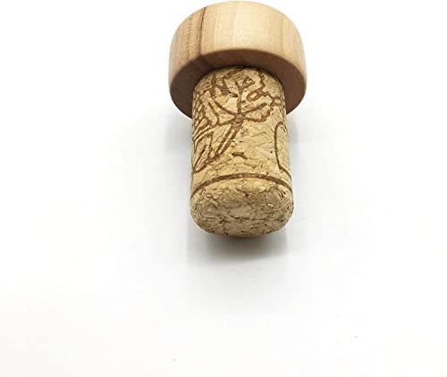 #8 Straight Corks, Premium Crafting Natural Wine Corks, Diy Craft Wine Stoppers For Bottling Of Wines Homemade Wine Making - 7/8" X 1 3/4", Bag Of 30 #TOP4