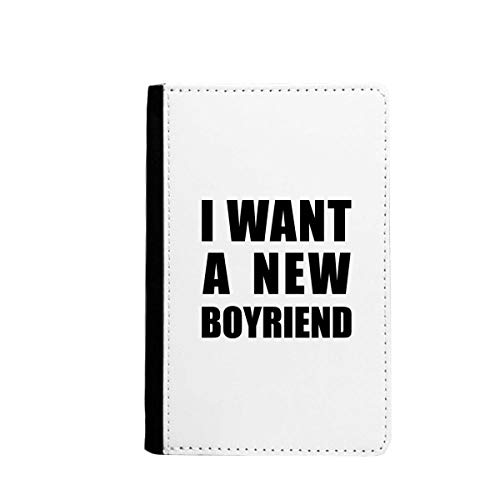 Étui portefeuille de voyage I Want A New Boyfriend, l'accessoire audacieux pour changer de vie