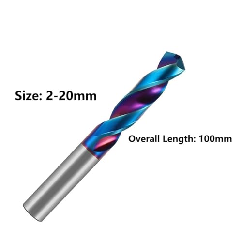 Foret hélicoïdal de 11.5mm mèche de perçage à cannelure en spirale 100mm