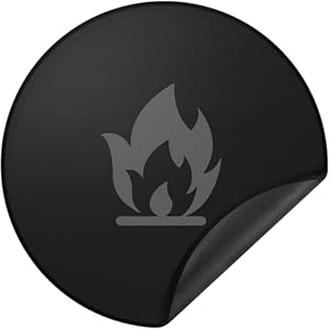 36″ Fire Pit Mat Round Fireproof Under Grill Mat Heat Insulated Indoor Fireplace Pad Protector for Solo Stove, Decks, Patios, Grass, BBQ Smoker, Portable Reusable Oil-Proof and Waterproof