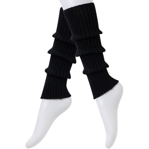 Image of Intgoodluckycc Leg Warmers for Women, Cute Knit Leg Warmer Socks for Dance