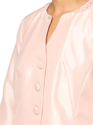 LE Suit Plus Jacket/Skirt Suit, LT. Blossom, 14W