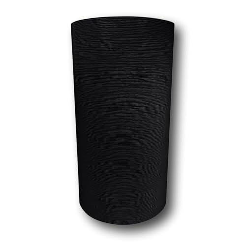 Eagle 1 Aluminum/Vinyl Siding Coil (Multiple Sizes) Each Roll Includes Free 1.25" Matching Stainless Steel Trim Nails - Fascia Cover- Aluminum Flashing Roll (12" x 50 FT, Black Woodgrain)