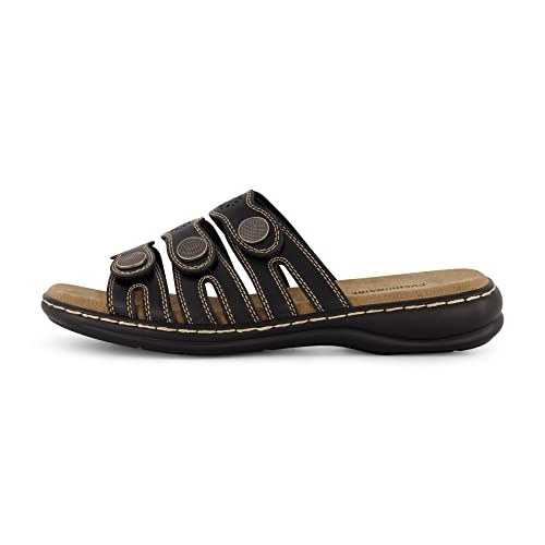 CUSHIONAIRE Women's Barret comfort sandal with +Comfort Foam and Wide Widths Available2