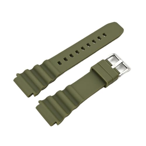 [-ł] bNX Tu}[iΉVRXgbv ZCR[EHb`oh 20mm 22mm \tgh_CrOuXbgEHb`ANZT[Xgoh(Army green,20MM_SILVER BUCKLE)