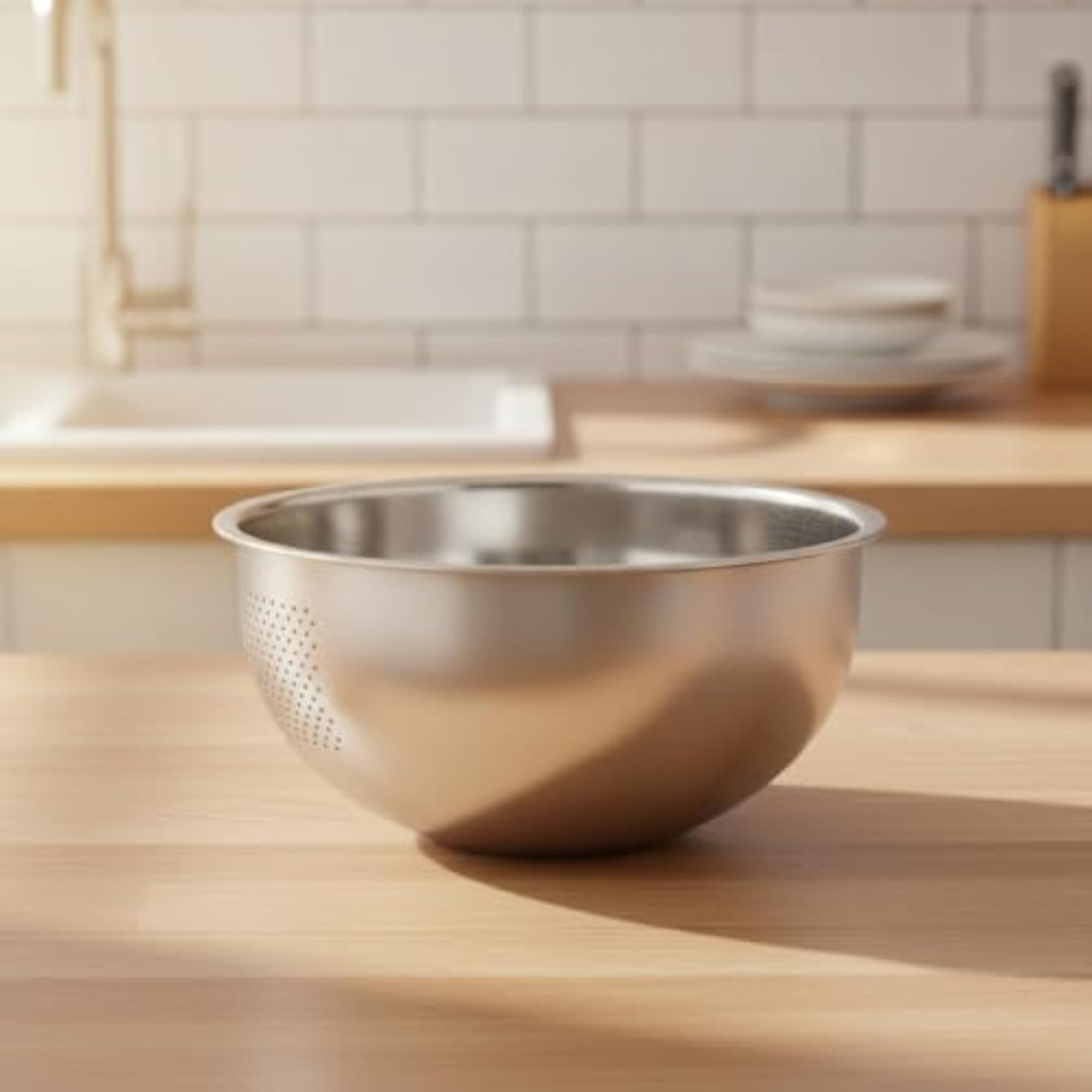 Stainless Steel Kitchen Draining Basin for Food Prep