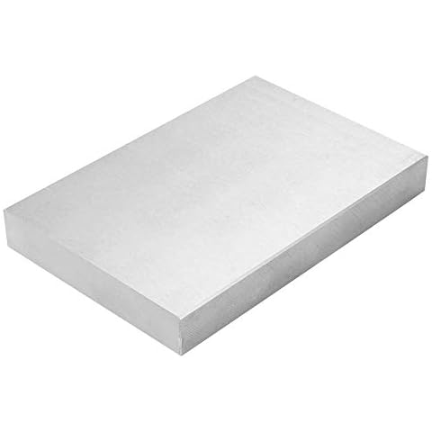 Oudtinx Steel Bench Block 4"x6" Flat Anvil Jewelers Tool Metal Bench Block for Jewelry & Stamping (4''x6''x3/4'') Cover