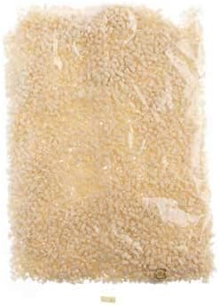 Miyuki TILA Half Cut 5x2.3mm - Ivory Opaque 2 Holes 250Gms Bulk Bag of Japanese Glass Beads