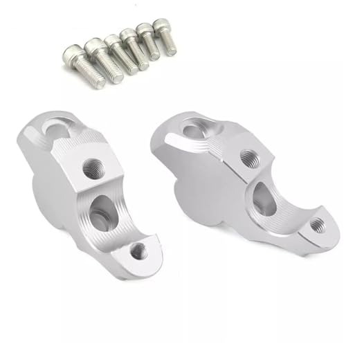 Rehausseur guidon de moto 28 mm haut de gamme pour NineT avec pinces de fixation