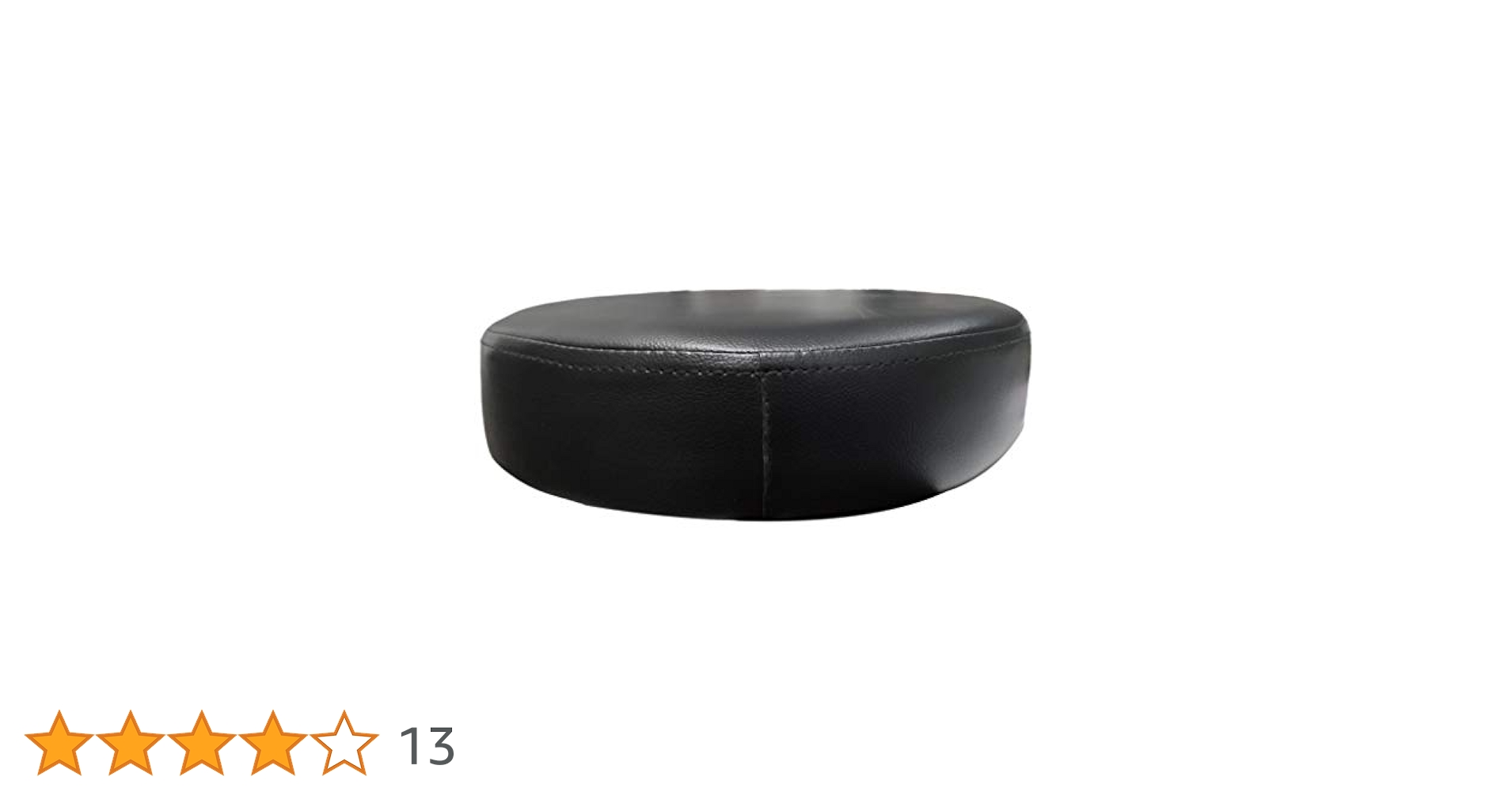 2 Cuscini Per Sgabello Da Bar | Rotondi | Nero | Antiscivolo