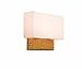 Kalco Lighting Kalco 504421GL Transitional LED Wall Bracket from Cestino Collection in Gold, Champ, Gld Leaf Finish, Multicolor