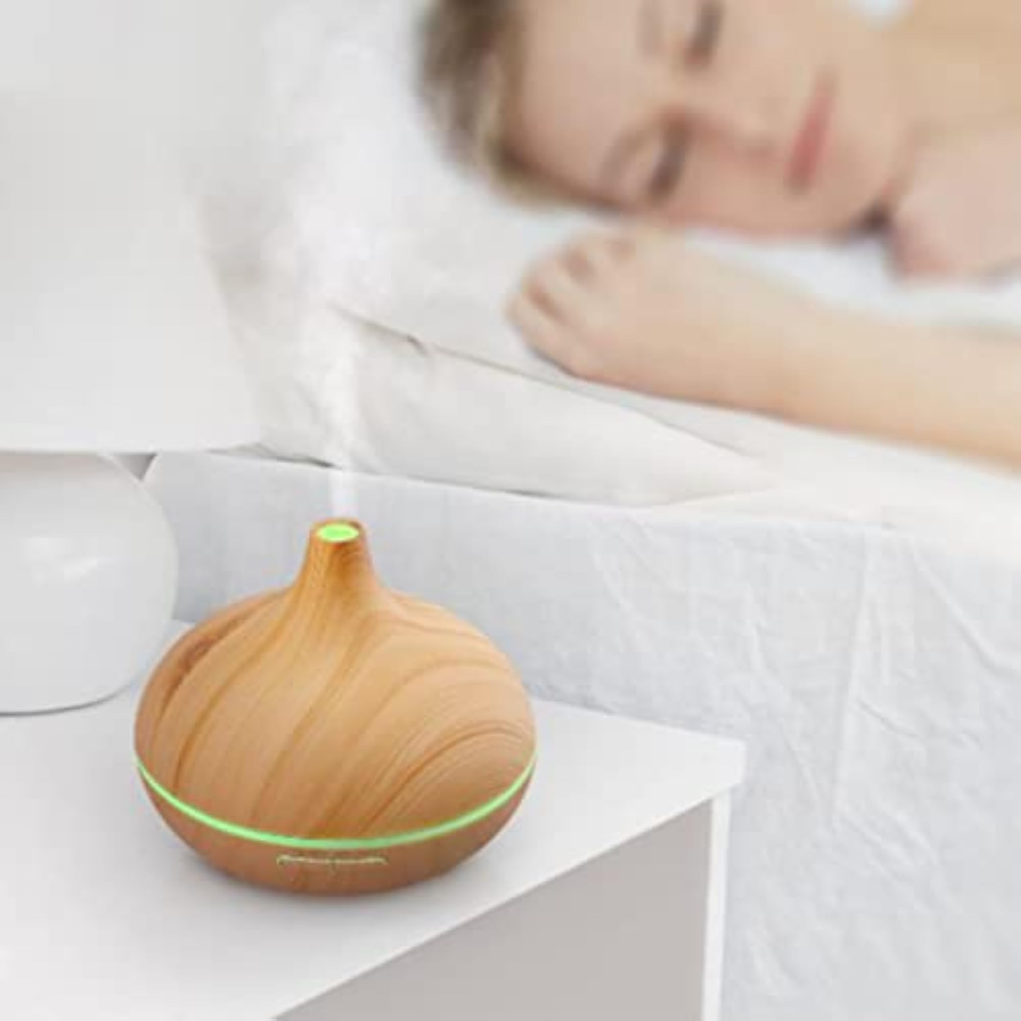 Pure Source Ultrasonic Humidifier & Essential Aroma Diffuser, 7 LED Lights