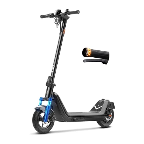 Image of NIU Electric Scooter for Adult - KQi 90 100 200 300 Series E Scooter w /Suspension, 500-1000W Peak Power, 14-37 Max Miles, Top 15-23 MPH, Portable Commuting Escooter, Folding Handlebar(Only 100F, 200F)