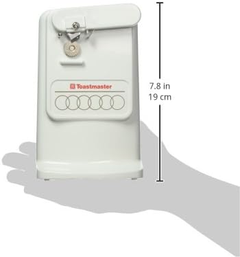 Toastmaster 498002 Can Opener with dimensions
