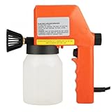 Tofficu Elektrische Farbspritzpistole DIY Sprühgerät für Alkohol und Farbe Langlebiges Material Schnelles Auftragen Schwierige Oberflächen Geeignet für Haus und Werkstatt