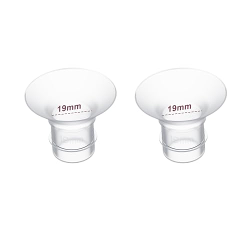 Image of Flange Inserts 19mm 2PC,Compatible with Momcozy S12 Pro/S9 Pro/S12/S9 Wearable Breastpump Cup,Suitable for Medela/Spectra/Elvie/Willow/TSRETE 24mm Shields/Flanges,Reduce 24mm Tunnel Down to 19mm,2pcs