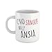 CUC Tazze Divertenti Ho ansia nel Sangue - Mugs Simpatiche e Originali Idee Regalo Uomo e Donna #chooseurcolor
