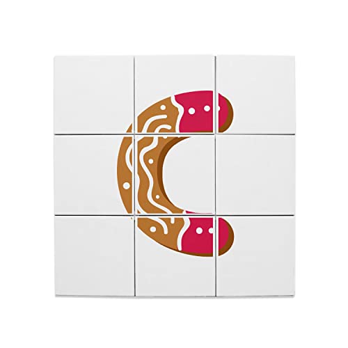 Carreaux céramique alphabet 20x20cm pour décorer la chambre à Noël